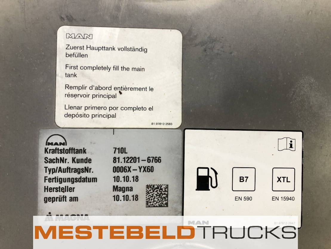 MAN Brandstoftank 710 liter - Brandstoftank voor Vrachtwagen: afbeelding 2 MAN Brandstoftank 710 liter - Brandstoftank voor Vrachtwagen: afbeelding 2