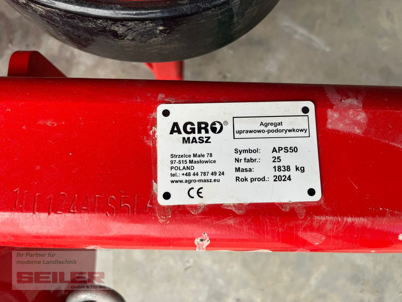 Agro-Masz APS 50 H - Cultivator: afbeelding 4 Agro-Masz APS 50 H - Cultivator: afbeelding 4