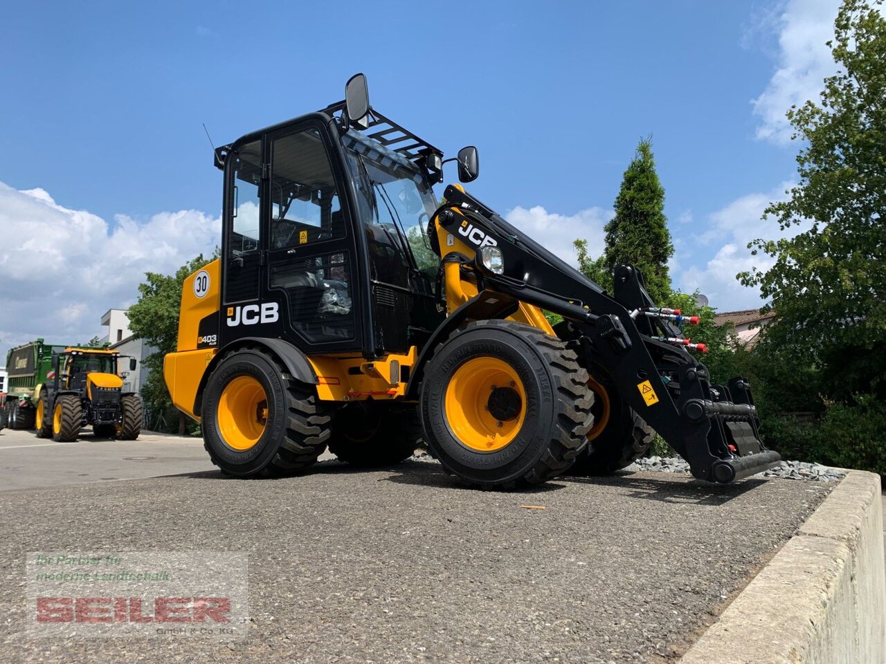 JCB 403 Agri Plus - Kniklader: afbeelding 1 JCB 403 Agri Plus - Kniklader: afbeelding 1