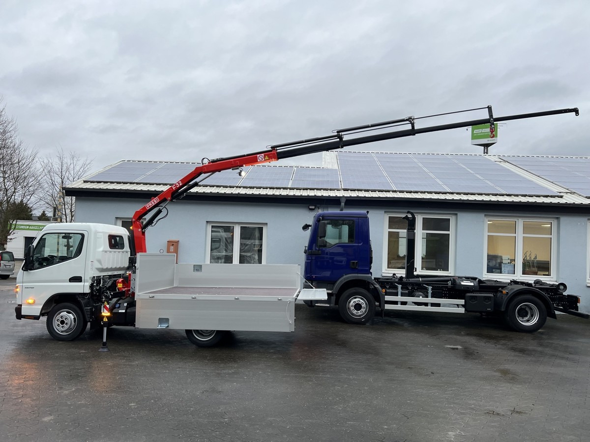 FUSO 3S15 Alu Pritsche 2.80m Ladekran Funk! - Bestelwagen met open laadbak: afbeelding 3 FUSO 3S15 Alu Pritsche 2.80m Ladekran Funk! - Bestelwagen met open laadbak: afbeelding 3