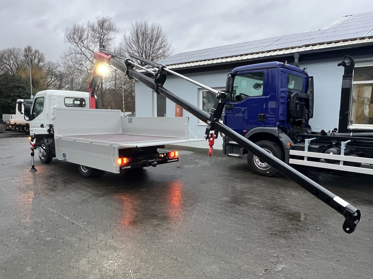 FUSO 3S15 Alu Pritsche 2.80m Ladekran Funk! - Bestelwagen met open laadbak: afbeelding 4 FUSO 3S15 Alu Pritsche 2.80m Ladekran Funk! - Bestelwagen met open laadbak: afbeelding 4