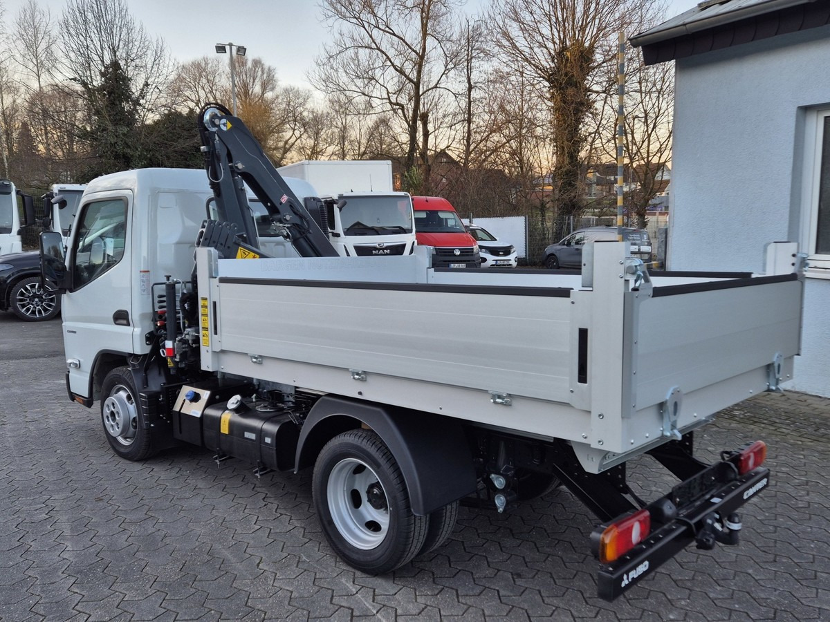 FUSO 3S15 Alukipper mit Ladekran 3 x hydr. - Kipper bestelwagen: afbeelding 4 FUSO 3S15 Alukipper mit Ladekran 3 x hydr. - Kipper bestelwagen: afbeelding 4