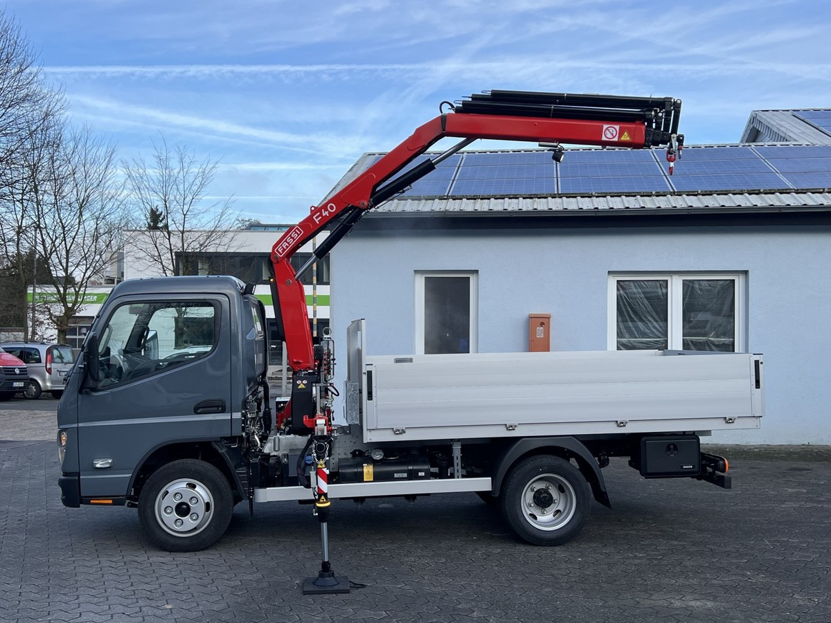 FUSO 6S15 Pritsche 3.0m Kran 4xhydr. Funk! - Bestelwagen met open laadbak: afbeelding 3 FUSO 6S15 Pritsche 3.0m Kran 4xhydr. Funk! - Bestelwagen met open laadbak: afbeelding 3