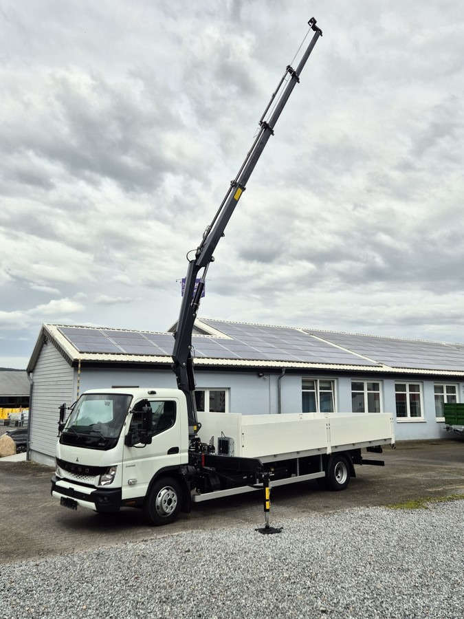 FUSO FUSO 9C18 Canter Alu Pritsche 5.5m Kran 3x hydr. - Bestelwagen met open laadbak: afbeelding 3 FUSO FUSO 9C18 Canter Alu Pritsche 5.5m Kran 3x hydr. - Bestelwagen met open laadbak: afbeelding 3