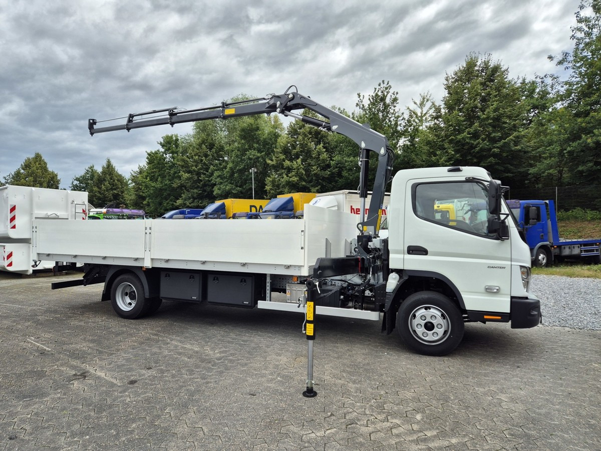 FUSO FUSO 9C18 Canter Alu Pritsche 5.5m Kran 3x hydr. - Bestelwagen met open laadbak: afbeelding 5 FUSO FUSO 9C18 Canter Alu Pritsche 5.5m Kran 3x hydr. - Bestelwagen met open laadbak: afbeelding 5