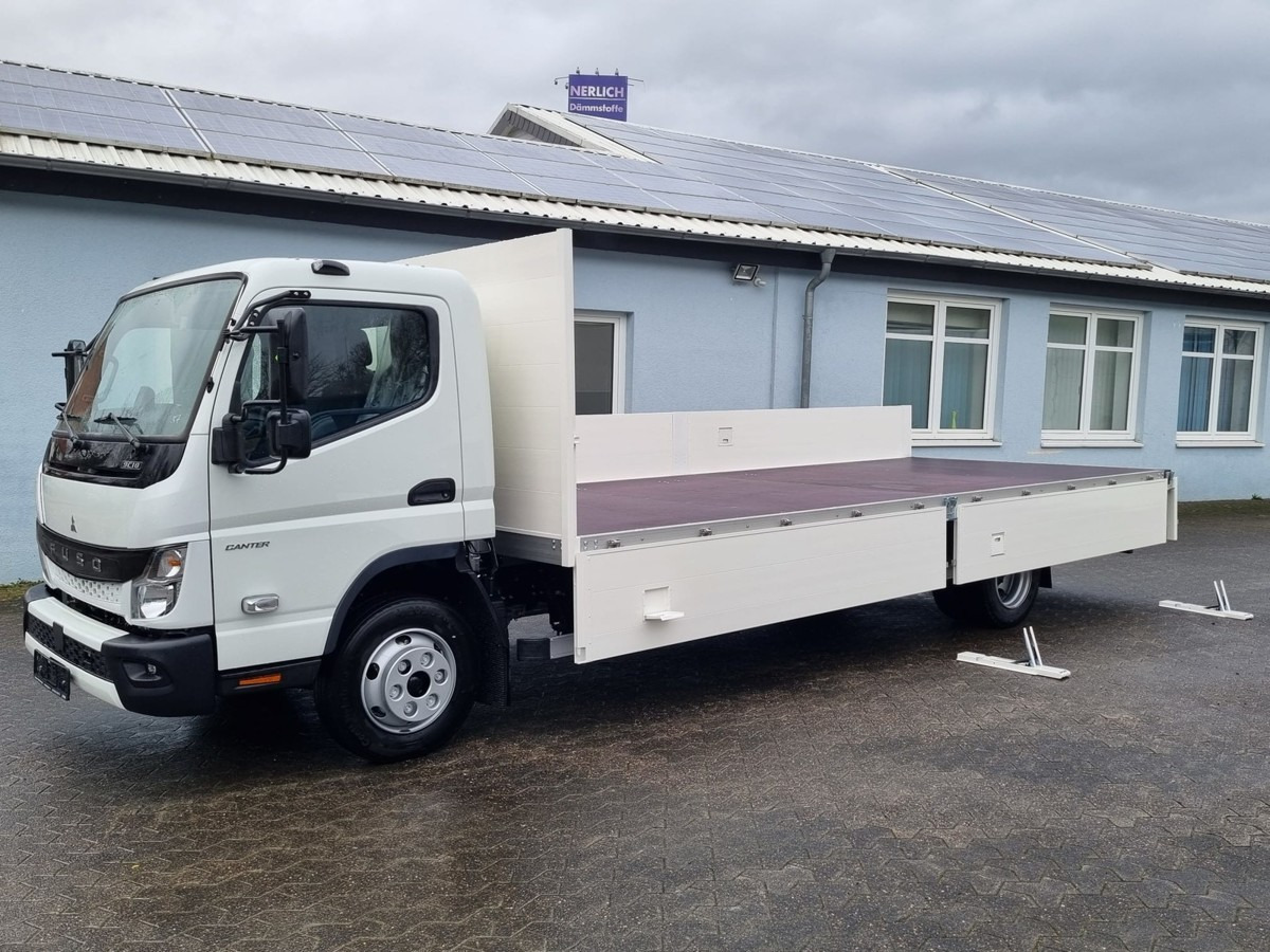 FUSO FUSO 9C18 Canter Alu Pritsche 6.1m NL 4000kg! - Bestelwagen met open laadbak: afbeelding 1 FUSO FUSO 9C18 Canter Alu Pritsche 6.1m NL 4000kg! - Bestelwagen met open laadbak: afbeelding 1
