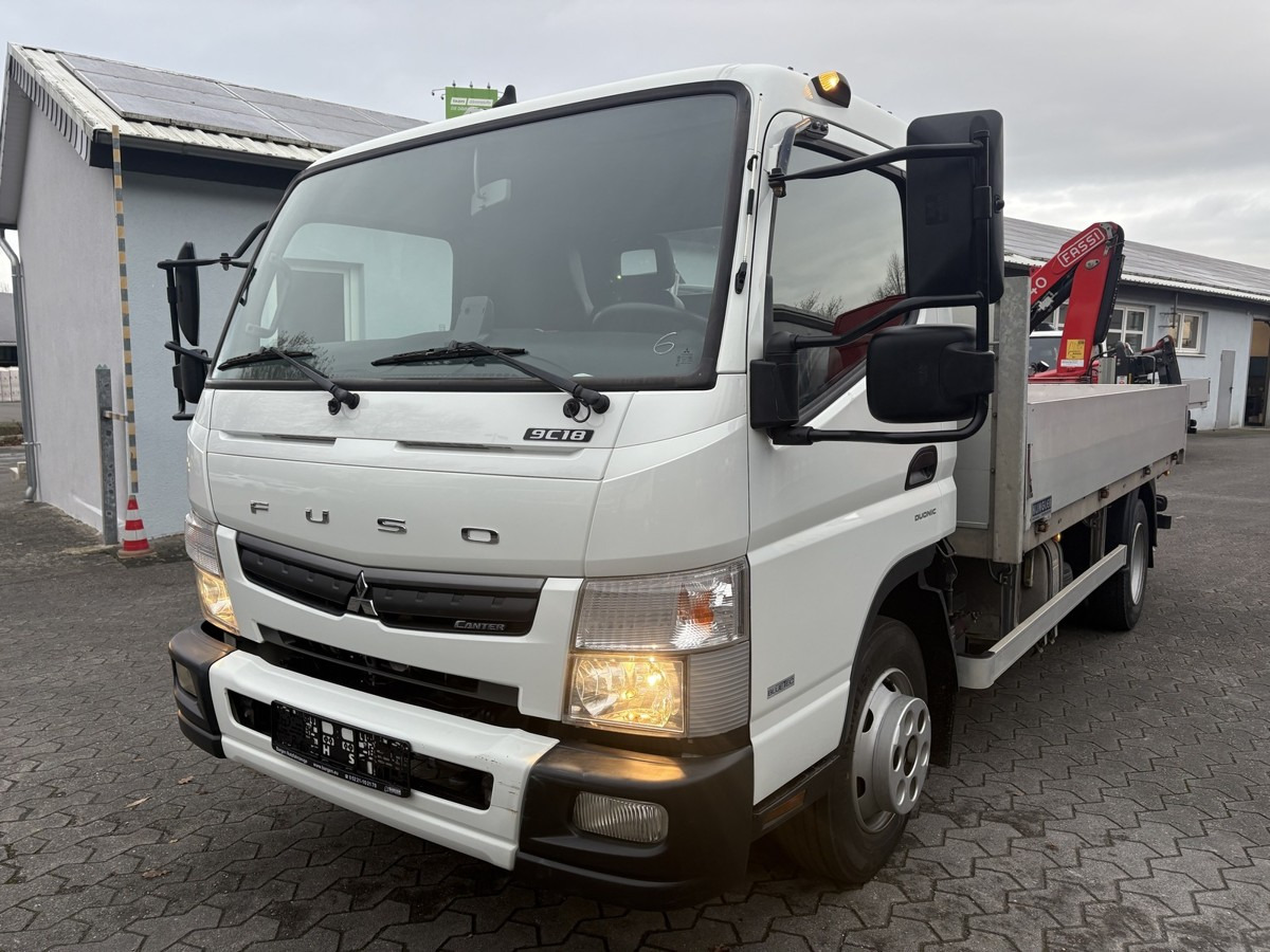 FUSO FUSO 9C18 Canter Pritsche 3.8m Kran 2x hydr. - Bestelwagen met open laadbak: afbeelding 2 FUSO FUSO 9C18 Canter Pritsche 3.8m Kran 2x hydr. - Bestelwagen met open laadbak: afbeelding 2