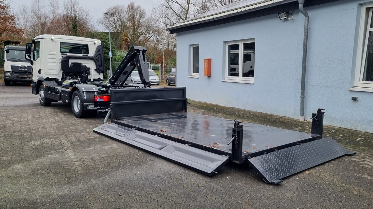 Nieuw Haakarmsysteem vrachtwagen MAN TGL 12.220 BL NEU City Abrollkipper 8t TipMatic: afbeelding 6