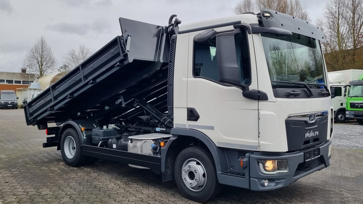 Nieuw Haakarmsysteem vrachtwagen MAN TGL 12.220 BL NEU City Abrollkipper 8t TipMatic: afbeelding 9