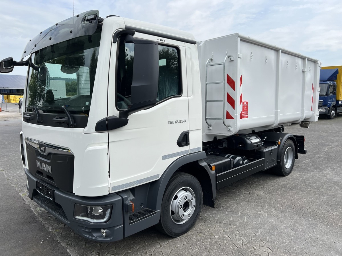 MAN TGL 12.250 BL NEU City Abrollkipper PowerMatic - Haakarmsysteem vrachtwagen: afbeelding 4 MAN TGL 12.250 BL NEU City Abrollkipper PowerMatic - Haakarmsysteem vrachtwagen: afbeelding 4