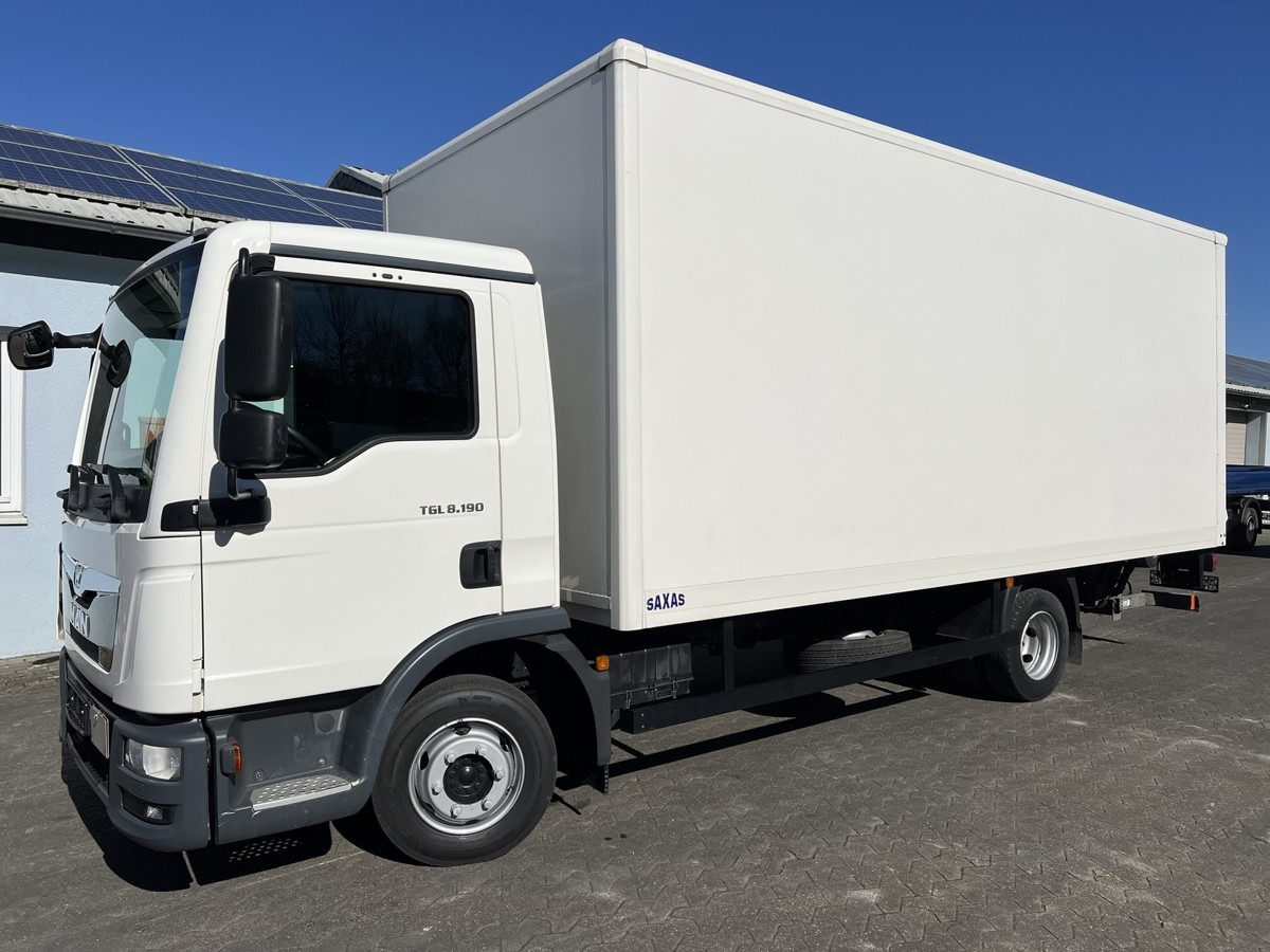 MAN TGL 8.190 BL LBW Koffer 6.1m Kamera AHK - Bestelwagen gesloten laadbak: afbeelding 1 MAN TGL 8.190 BL LBW Koffer 6.1m Kamera AHK - Bestelwagen gesloten laadbak: afbeelding 1