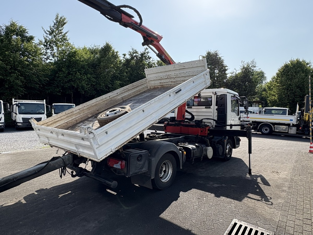 MAN TGL 8.210 Meiller Dreiseitenkipper mit Ladekran - Kipper bestelwagen: afbeelding 4 MAN TGL 8.210 Meiller Dreiseitenkipper mit Ladekran - Kipper bestelwagen: afbeelding 4