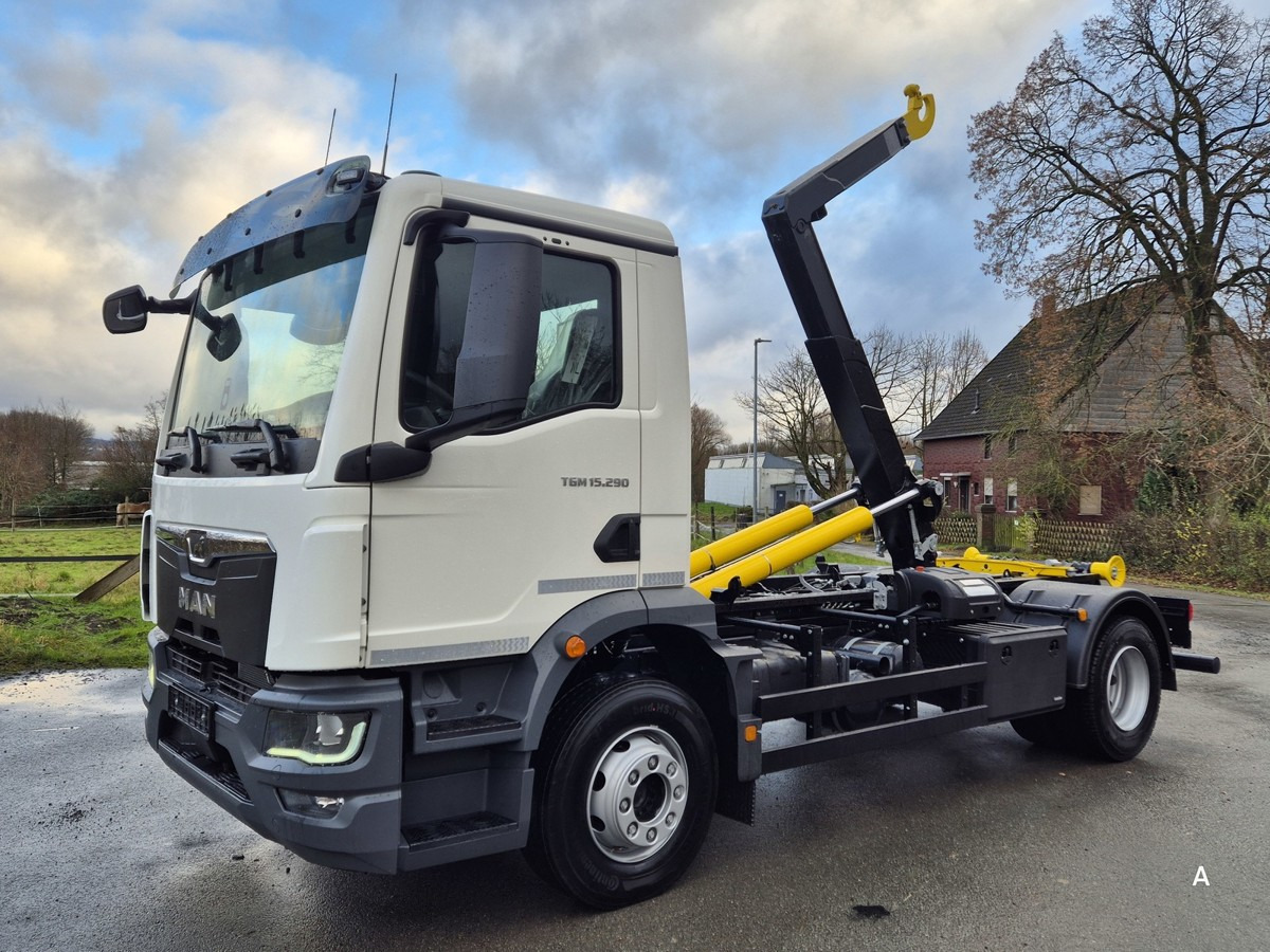 MAN TGM 15.290 BL Abrollkipper PowerMatic Standheiz. - Haakarmsysteem vrachtwagen: afbeelding 1 MAN TGM 15.290 BL Abrollkipper PowerMatic Standheiz. - Haakarmsysteem vrachtwagen: afbeelding 1