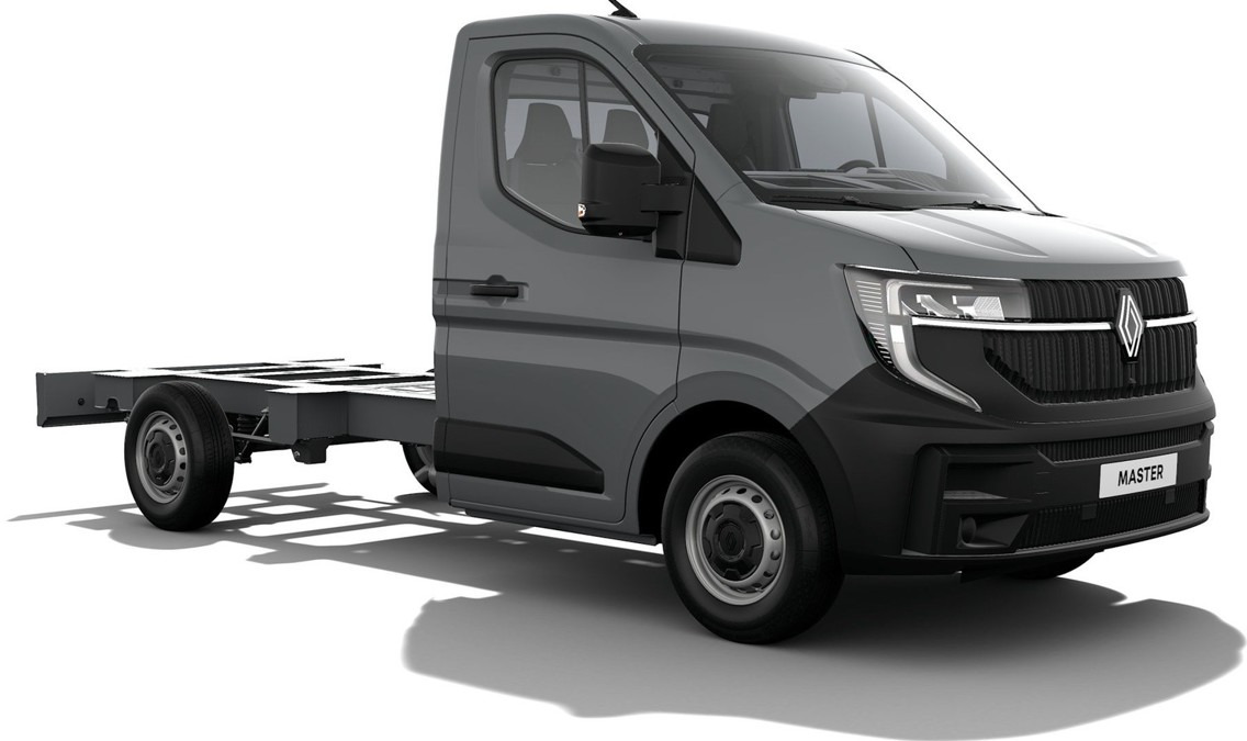 RENAULT Master L2H1 (neues Mod.) Alupritsche m. Kran - Bestelwagen met open laadbak: afbeelding 2 RENAULT Master L2H1 (neues Mod.) Alupritsche m. Kran - Bestelwagen met open laadbak: afbeelding 2
