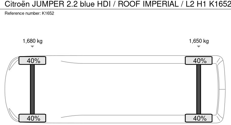 Kleine bestelwagen Citroën Jumper  2.2 blue HDI / ROOF IMPERIAL / L2 H1: afbeelding 20