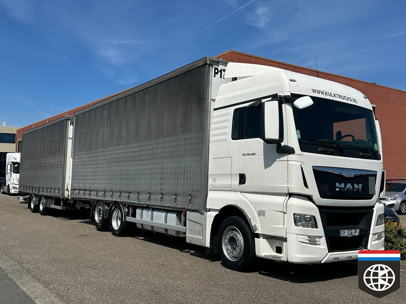 MAN TGX 26.480 RETARDER - NIGHT A/C - 130M3 - Schuifzeilen vrachtwagen: afbeelding 4 MAN TGX 26.480 RETARDER - NIGHT A/C - 130M3 - Schuifzeilen vrachtwagen: afbeelding 4
