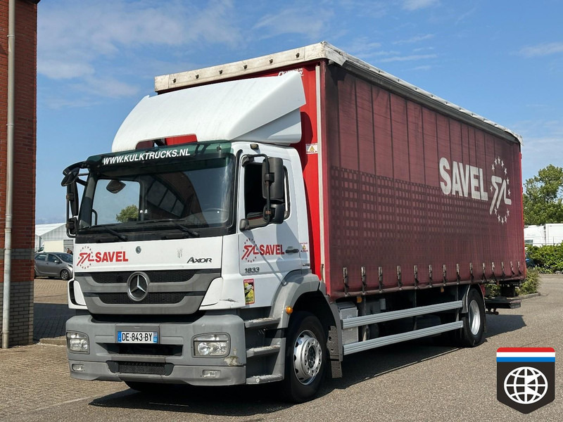 Mercedes-Benz AXOR 1833 TAIL LIFT - MANUAL GEARBOX - Schuifzeilen vrachtwagen: afbeelding 5 Mercedes-Benz AXOR 1833 TAIL LIFT - MANUAL GEARBOX - Schuifzeilen vrachtwagen: afbeelding 5