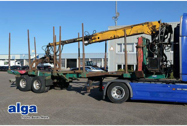 DIEBOLT Teleskop., Holzladekran, 2-Achser, BPW - Houtoplegger: afbeelding 1 DIEBOLT Teleskop., Holzladekran, 2-Achser, BPW - Houtoplegger: afbeelding 1