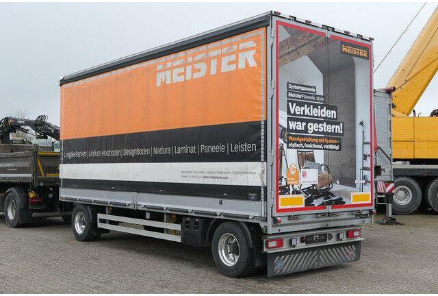 Dünschede PA 18/7, Jumbo, Bordwände, Alu-Felgen - Aanhangwagen met huif: afbeelding 3 Dünschede PA 18/7, Jumbo, Bordwände, Alu-Felgen - Aanhangwagen met huif: afbeelding 3