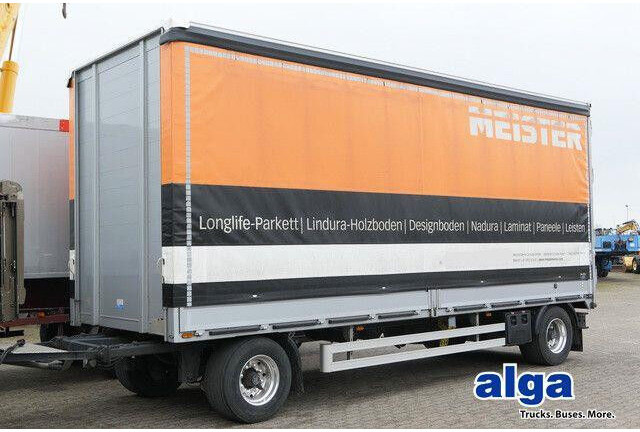 Dünschede PA 18/7, Jumbo, Bordwände, Alu-Felgen - Aanhangwagen met huif: afbeelding 1 Dünschede PA 18/7, Jumbo, Bordwände, Alu-Felgen - Aanhangwagen met huif: afbeelding 1