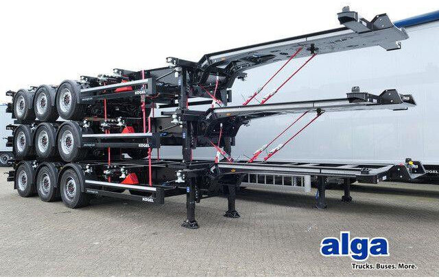 Kögel S24-2, ADR, 2x Lift, 20/30/40 Fuß Container, SAF - Dieplader oplegger: afbeelding 1 Kögel S24-2, ADR, 2x Lift, 20/30/40 Fuß Container, SAF - Dieplader oplegger: afbeelding 1