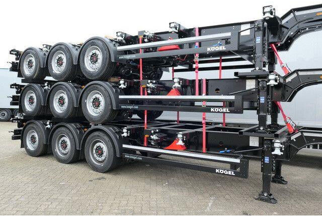 Kögel S24-2, ADR, 2x Lift, 20/30/40 Fuß Container, SAF - Dieplader oplegger: afbeelding 3 Kögel S24-2, ADR, 2x Lift, 20/30/40 Fuß Container, SAF - Dieplader oplegger: afbeelding 3