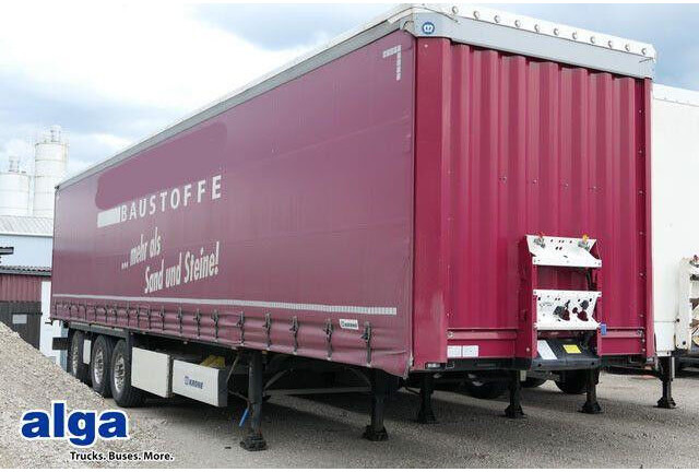 Krone SD, Gelenkt, Luft-Lift, Mitnahmestapler, Edscha - Schuifzeiloplegger: afbeelding 1 Krone SD, Gelenkt, Luft-Lift, Mitnahmestapler, Edscha - Schuifzeiloplegger: afbeelding 1