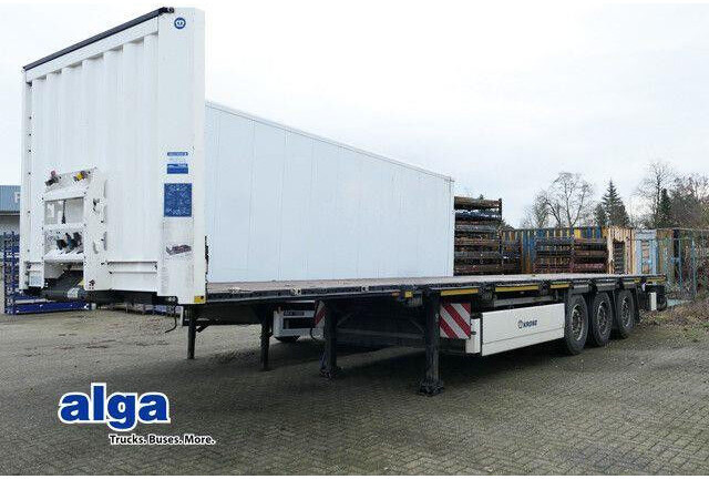 Krone SDP 27, Container, Rungen, 2x Lift, Multi-Lock - Vlakke/ Open oplegger: afbeelding 1 Krone SDP 27, Container, Rungen, 2x Lift, Multi-Lock - Vlakke/ Open oplegger: afbeelding 1