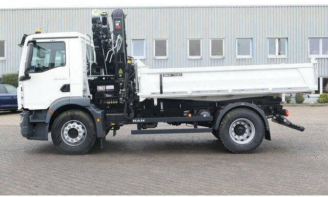 Nieuw Kipper vrachtwagen MAN 18.320 TGM BB, Kran Hiab X-Hiduo 138, Funk, AHK: afbeelding 7