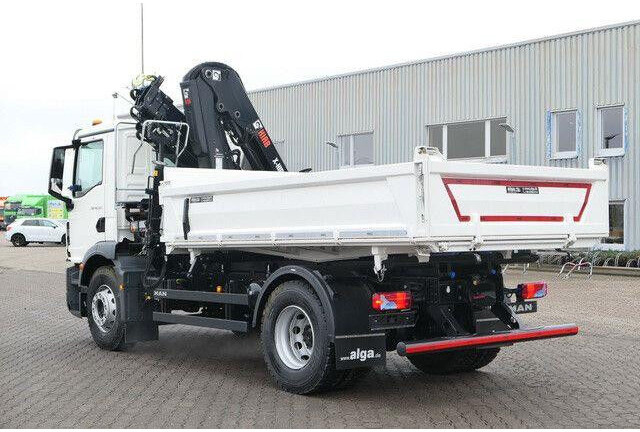 Nieuw Kipper vrachtwagen MAN 18.320 TGM BB, Kran Hiab X-Hiduo 138, Funk, AHK: afbeelding 10