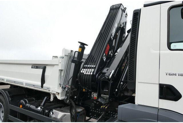 Nieuw Kipper vrachtwagen MAN 18.320 TGM BB, Kran Hiab X-Hiduo 138, Funk, AHK: afbeelding 9