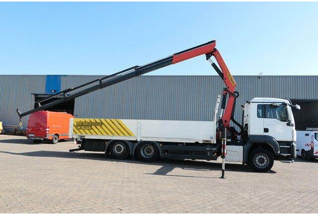 MAN 26.440 TGS LL 6x2, Palfinger PK 22002, Klima,AHK - Vrachtwagen met open laadbak: afbeelding 2 MAN 26.440 TGS LL 6x2, Palfinger PK 22002, Klima,AHK - Vrachtwagen met open laadbak: afbeelding 2