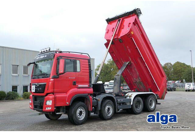 MAN 35.510 TGS BL 8x4, Meiller, 17m³,Schiebe-Verdeck - Kipper vrachtwagen: afbeelding 1 MAN 35.510 TGS BL 8x4, Meiller, 17m³,Schiebe-Verdeck - Kipper vrachtwagen: afbeelding 1