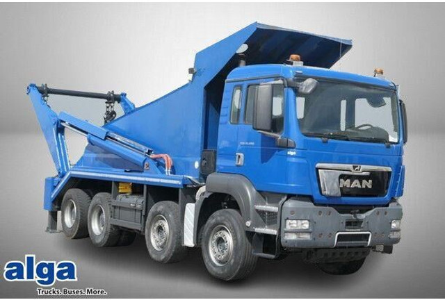 MAN 41.480 TGS 8x4, gr. Federpaket, 37tkm, 4-Achser - Kabelsysteem truck: afbeelding 1 MAN 41.480 TGS 8x4, gr. Federpaket, 37tkm, 4-Achser - Kabelsysteem truck: afbeelding 1