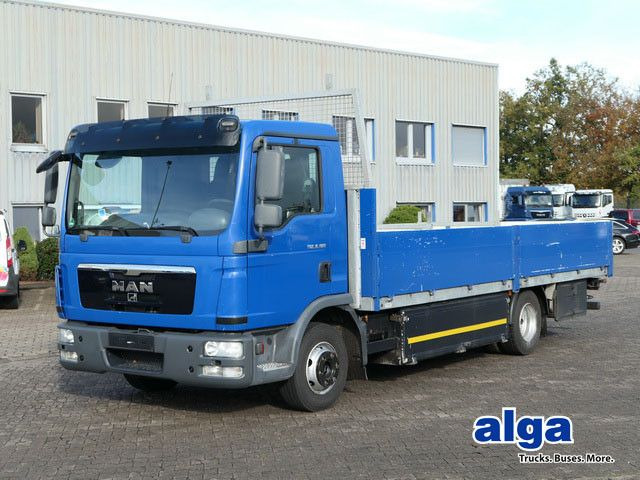 MAN 8.180 TGL BL 4x2, Gerüstbau, AHK, 3. Sitz - Bestelwagen met open laadbak: afbeelding 1 MAN 8.180 TGL BL 4x2, Gerüstbau, AHK, 3. Sitz - Bestelwagen met open laadbak: afbeelding 1