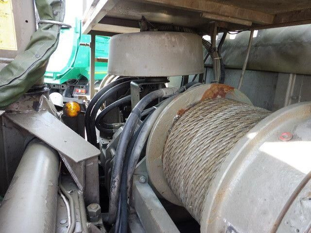 MAN OAF-34440VFA-AD 8x8, Seilwinde, Kran, AHK,Allrad - Schuifzeilen vrachtwagen: afbeelding 5 MAN OAF-34440VFA-AD 8x8, Seilwinde, Kran, AHK,Allrad - Schuifzeilen vrachtwagen: afbeelding 5