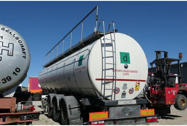 Menci SA 105, Lebensmittel, 32m³, Iso, Spülleitung - Tankoplegger: afbeelding 4 Menci SA 105, Lebensmittel, 32m³, Iso, Spülleitung - Tankoplegger: afbeelding 4