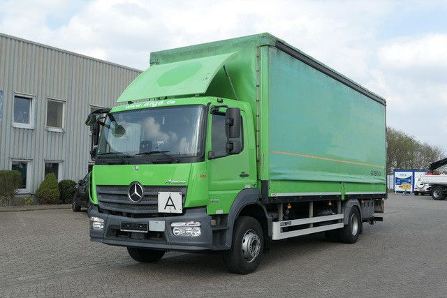 Schuifzeilen vrachtwagen Mercedes-Benz 1623 Atego 4x2, Klima, LBW, Schiebeplane, Luftf.: afbeelding 6
