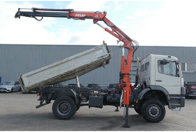 Mercedes-Benz 1828 Atego 4x4, Atlas AK 105.1, Funk, Hydr., AHK - Kipper vrachtwagen: afbeelding 2 Mercedes-Benz 1828 Atego 4x4, Atlas AK 105.1, Funk, Hydr., AHK - Kipper vrachtwagen: afbeelding 2