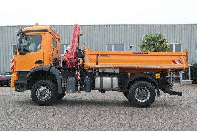 Mercedes-Benz 1835 AK Arocs 4x4, Meiller, Fassi F135AC, Funk - Kipper vrachtwagen: afbeelding 5 Mercedes-Benz 1835 AK Arocs 4x4, Meiller, Fassi F135AC, Funk - Kipper vrachtwagen: afbeelding 5