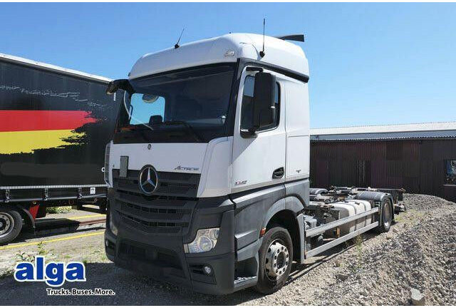 Mercedes-Benz 1842 L Actros 4x2, Retarder, LBW, BDF, Klima - Chassis vrachtwagen: afbeelding 1 Mercedes-Benz 1842 L Actros 4x2, Retarder, LBW, BDF, Klima - Chassis vrachtwagen: afbeelding 1