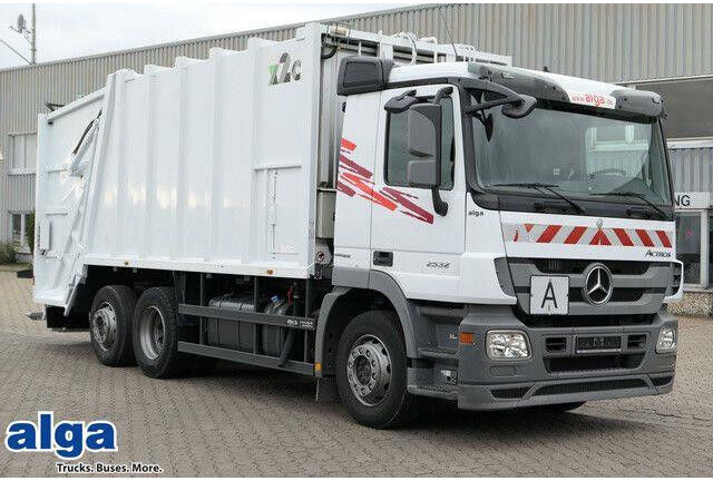 Mercedes-Benz 2532 L Actros 6x2, Medium X2EC23, Zöller 321 - Vuilniswagen: afbeelding 1 Mercedes-Benz 2532 L Actros 6x2, Medium X2EC23, Zöller 321 - Vuilniswagen: afbeelding 1