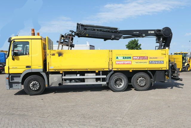 Mercedes-Benz 2536 Actros/MP3/HIAB 211DL/AHK/Klima - Vrachtwagen met open laadbak, Kraanwagen: afbeelding 4 Mercedes-Benz 2536 Actros/MP3/HIAB 211DL/AHK/Klima - Vrachtwagen met open laadbak, Kraanwagen: afbeelding 4