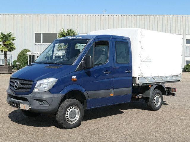 Mercedes-Benz 316 CDI DOKA 4x4, Allrad, klima, 6. Sitze - Huifzeil bedrijfswagen, Bestelwagen met dubbele cabine: afbeelding 4 Mercedes-Benz 316 CDI DOKA 4x4, Allrad, klima, 6. Sitze - Huifzeil bedrijfswagen, Bestelwagen met dubbele cabine: afbeelding 4