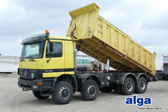 Mercedes-Benz 4140 AK Actros 8x8, Allrad, Meiller, 17m³ - Portaalarmsysteem vrachtwagen: afbeelding 1 Mercedes-Benz 4140 AK Actros 8x8, Allrad, Meiller, 17m³ - Portaalarmsysteem vrachtwagen: afbeelding 1