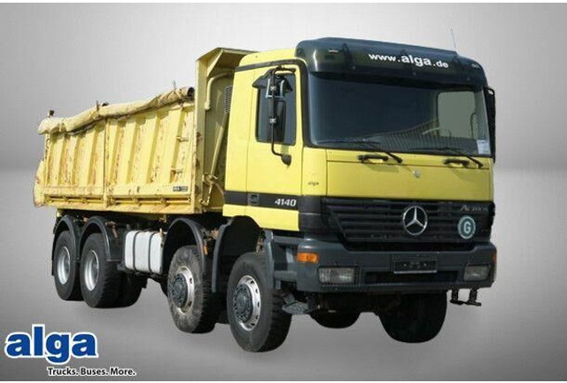 Mercedes-Benz 4140 AK Actros 8x8, Meiler, Allrad, Rollplane - Kipper vrachtwagen: afbeelding 1 Mercedes-Benz 4140 AK Actros 8x8, Meiler, Allrad, Rollplane - Kipper vrachtwagen: afbeelding 1