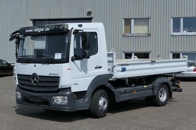 Mercedes-Benz 818 K Atego 4x2, Meiller, 19tkm, 2x AHK, Klima - Kipper bestelwagen: afbeelding 4 Mercedes-Benz 818 K Atego 4x2, Meiller, 19tkm, 2x AHK, Klima - Kipper bestelwagen: afbeelding 4
