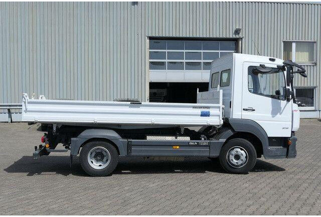 Kipper vrachtwagen Mercedes-Benz 818 K Atego 4x2, Meiller, 19tkm, 2x AHK, Klima: afbeelding 7