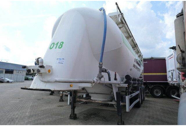SPITZER SF 2737 PI, Zement, 37m³, Alu-Felgen, 1 Kammer - Tankoplegger: afbeelding 2 SPITZER SF 2737 PI, Zement, 37m³, Alu-Felgen, 1 Kammer - Tankoplegger: afbeelding 2