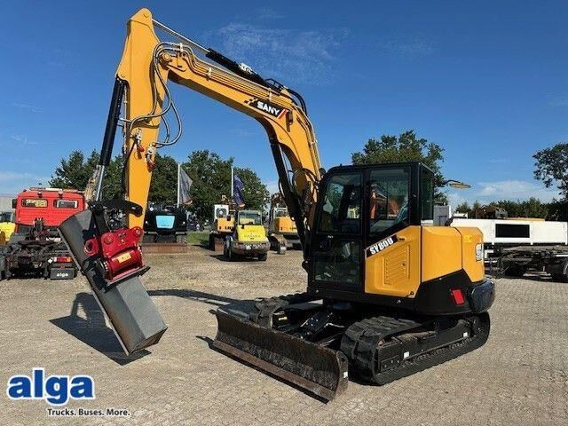 Sany SY 80U, Hydr. S.W.S., Tilt, Klima, Neuwertig - Rupsgraafmachine: afbeelding 1 Sany SY 80U, Hydr. S.W.S., Tilt, Klima, Neuwertig - Rupsgraafmachine: afbeelding 1